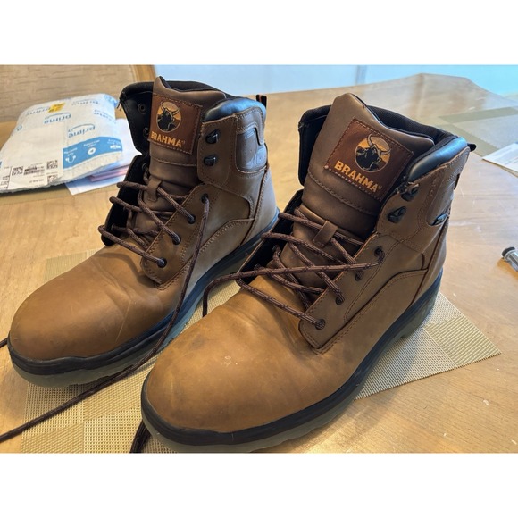 Brahma Men's Steel Toe Waterproof Boots Size 13 - Picture 1 of 7